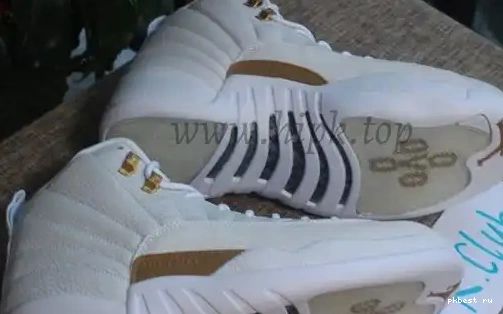 White pairs） Version （Nike Jordan Air 12 OVO Release Authentic 0317