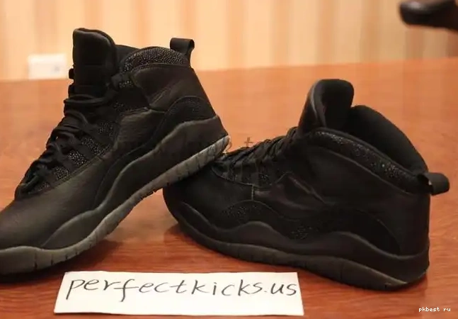 X Ovo Jordan version Authentic black Air best 0309