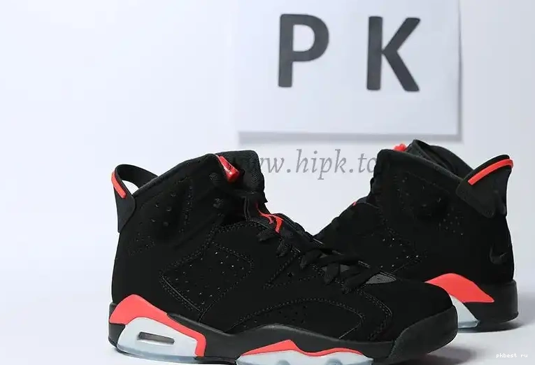 TO RETAIL Retro GOD 2019 Jordan Infrared READY 6 MATERIALS PK SHIP Black 0319