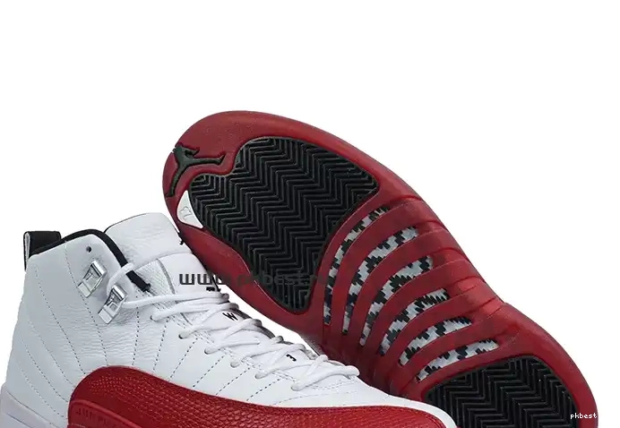 TO Jordan RETAIL READY Jordan SHIP GOD White Air 12 red MATERIALS PK 0319