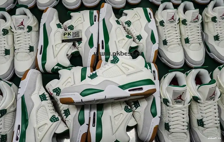 SHIP GOD TO RETAIL SB Nike 4 PK Air MATERIALS Jordan Green’ READY Retro ‘Pine Air Jordan x SP 0318