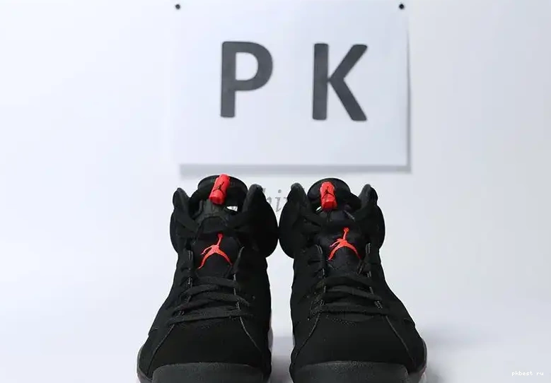 TO RETAIL Retro GOD 2019 Jordan Infrared READY 6 MATERIALS PK SHIP Black 0319