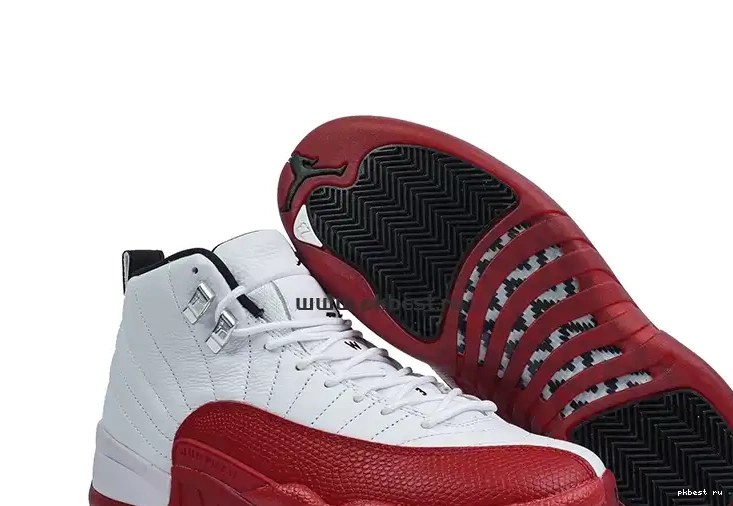 TO Jordan RETAIL READY Jordan SHIP GOD White Air 12 red MATERIALS PK 0319