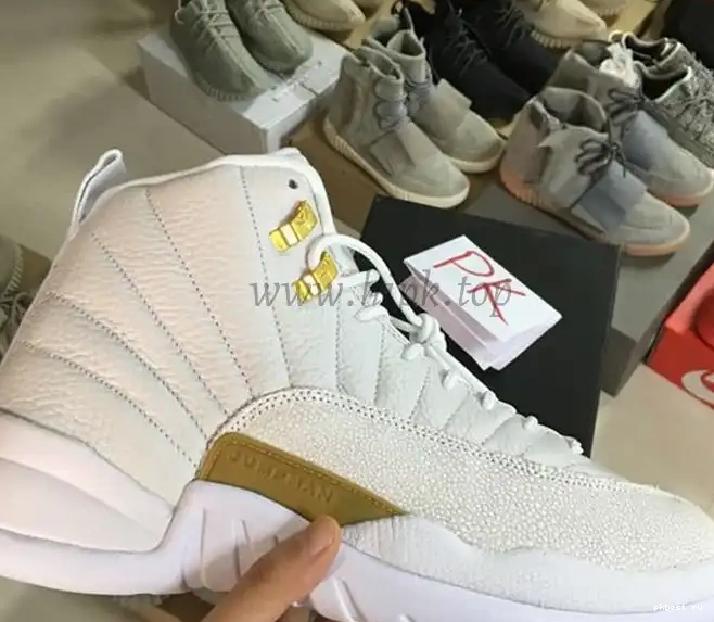 White pairs） Version （Nike Jordan Air 12 OVO Release Authentic 0317