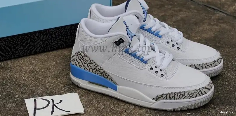 Retail Materials to Ship GOD Jordan Retro UNC 3 Ready PK 0316