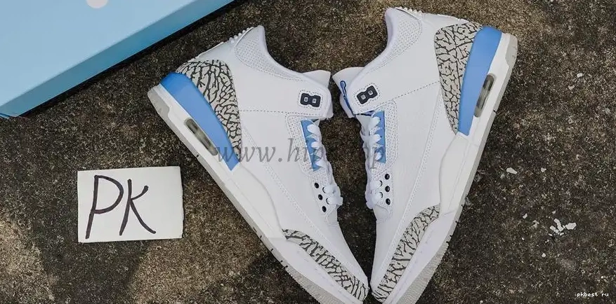 Retail Materials to Ship GOD Jordan Retro UNC 3 Ready PK 0316