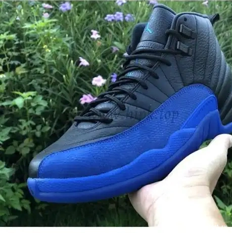 GS Jordan 12 Blue Grey Air Authentic 0311