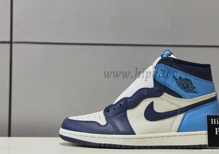 1 ready PK Obsidian retro Jordan Air OG retail to ship leather God high 0310