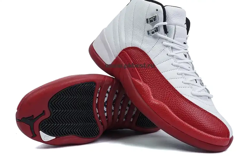 TO Jordan RETAIL READY Jordan SHIP GOD White Air 12 red MATERIALS PK 0319