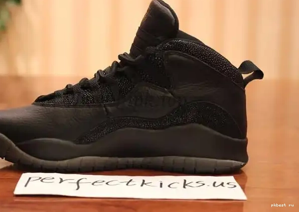 X Ovo Jordan version Authentic black Air best 0309