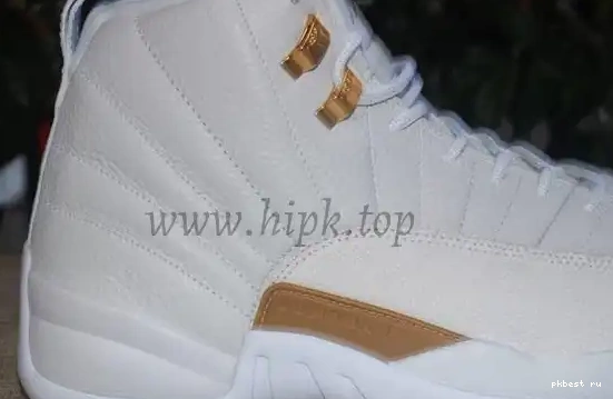 White pairs） Version （Nike Jordan Air 12 OVO Release Authentic 0317