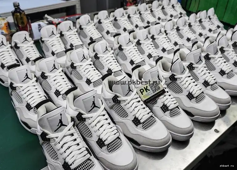 Black TO PK MATERIALS READY Retro GOD Military 4 RETAIL Jordan SHIP 0316