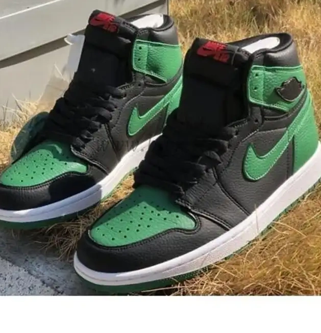 ready AIR “PINE GOD HIGH 1 PK reatail ship GREEN” JORDAN leather to RETRO 2020 OG 0312