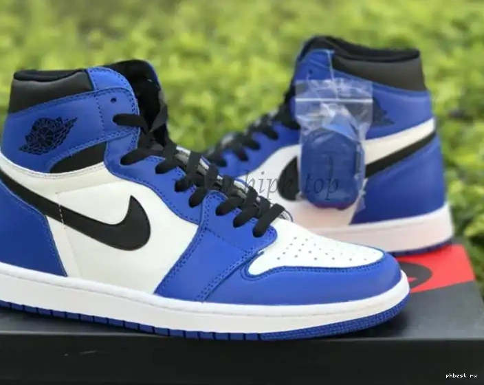 OG “Game Air Nike 1 High Royal” Jordan Pairs 0316