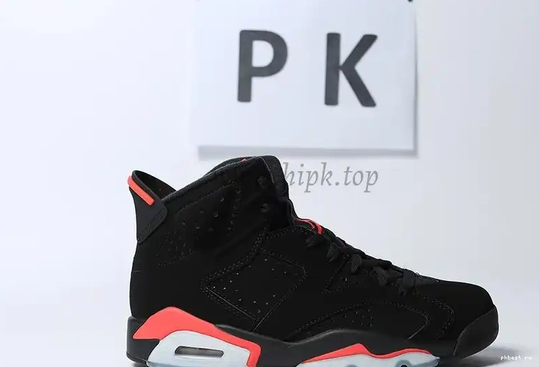 TO RETAIL Retro GOD 2019 Jordan Infrared READY 6 MATERIALS PK SHIP Black 0319